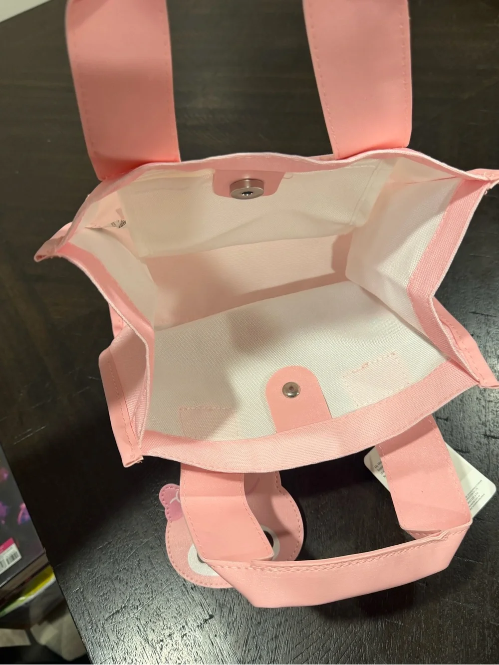 Sanrio My Melody Light Pink Kids Tote with Character Charm
